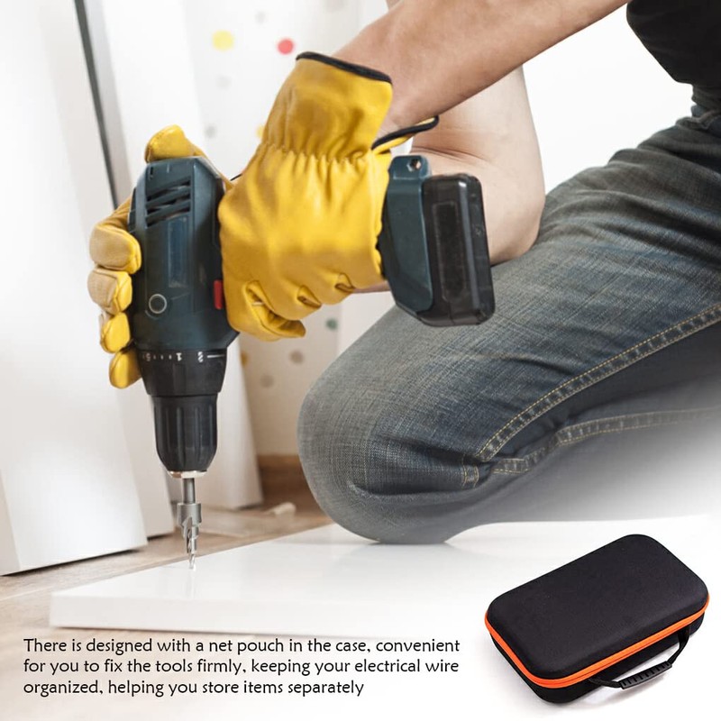 2 X (Multi) Tools Bag Shock-proof Empty Storage Drill Organizer