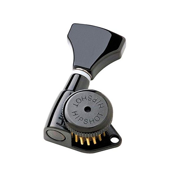 Hipshot 6K2GL0 Open Grip-Lock Guitar Machine Heads Set of 3