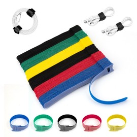 Pack of 120 Velcro Cable Ties, Cable Ties, Velcro Cable Ties, Resealable, Velcro Cable Ties, Velcro Cable Ties, Velcro Cable Ties, Velcro Cable Ties
