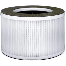 Nispira True HEPA Air Filter Replacement Compatible with hOmeLabs 3-in-1 Compact Ionic HEPA Air Purifier, 3 Packs (NOT COMPATIBLE WITH OTHER BRAND BUT ONLY HOMELABS COMPACT AIR PURIFIER)