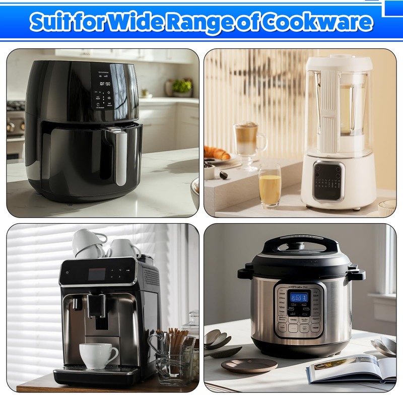 Replaceable Rubber Feet for Slow Cooker, Replacement Parts Slow Cooker