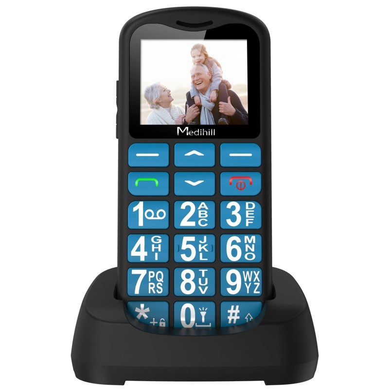 Medihill Big Button Mobile Phone SOS for Elderly Senior Cell