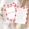 HandEasy Baby Trivia Game, Fun Baby Shower Games and Activities,Strawberry