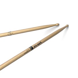 ProMark Classic Forward 5A Hickory Drumsticks, Oval Wood Tip, One Pair