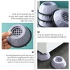 8pcs Washing Machine Shock Pad Anti Vibration Dryer Pads Refrigerator