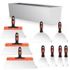 Drywall Knife Set, 10Pcs Drywall Tools Includes Stainless Steel Putty