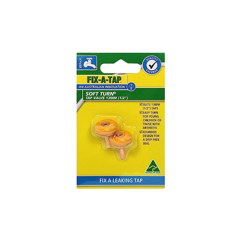 Fix-A-Loo Soft Turn Tap Valve 2-Pieces, 13 mm Size