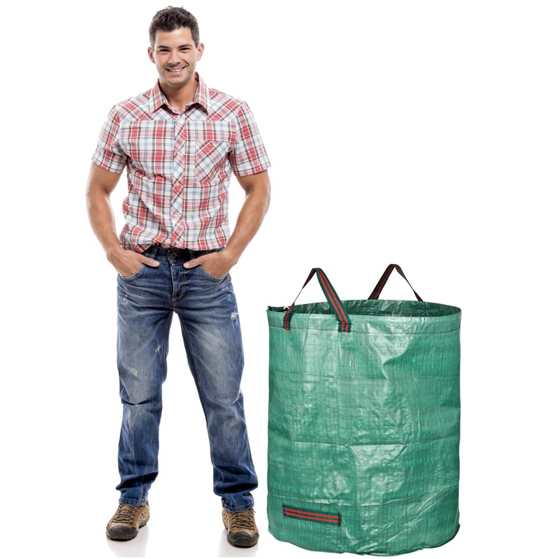 GardenMate 3-Pack 72 Gallons Reusable Garden Waste Bags (H30, D26