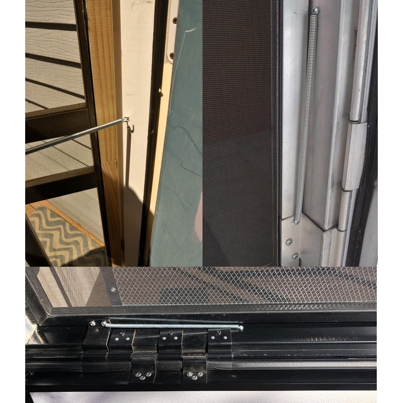 2 PCS Screen Door Springs Long Extension Spring, 20 Inch