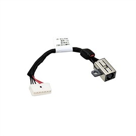 GinTai Cable Conector del puerto de carga DC in Power Jack Para DELL Precision 15 5510 5520 5530 5540 3800 9530 XPS 15 7590 9530 9570 9550 9560 P/N:064TM0 DC30100X300 DC30100X200