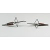 Set of 2 Fiber Grip Tweezers for Soldering Gluing &