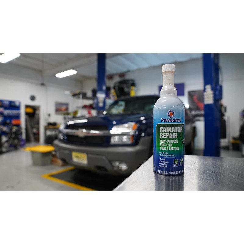 Permatex 30301 Radiator Repair - Stop Leak, 16 fl oz,