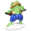 Daikai Copeau Frog Figurine Cute Interior Decoration Thunder God Taro,