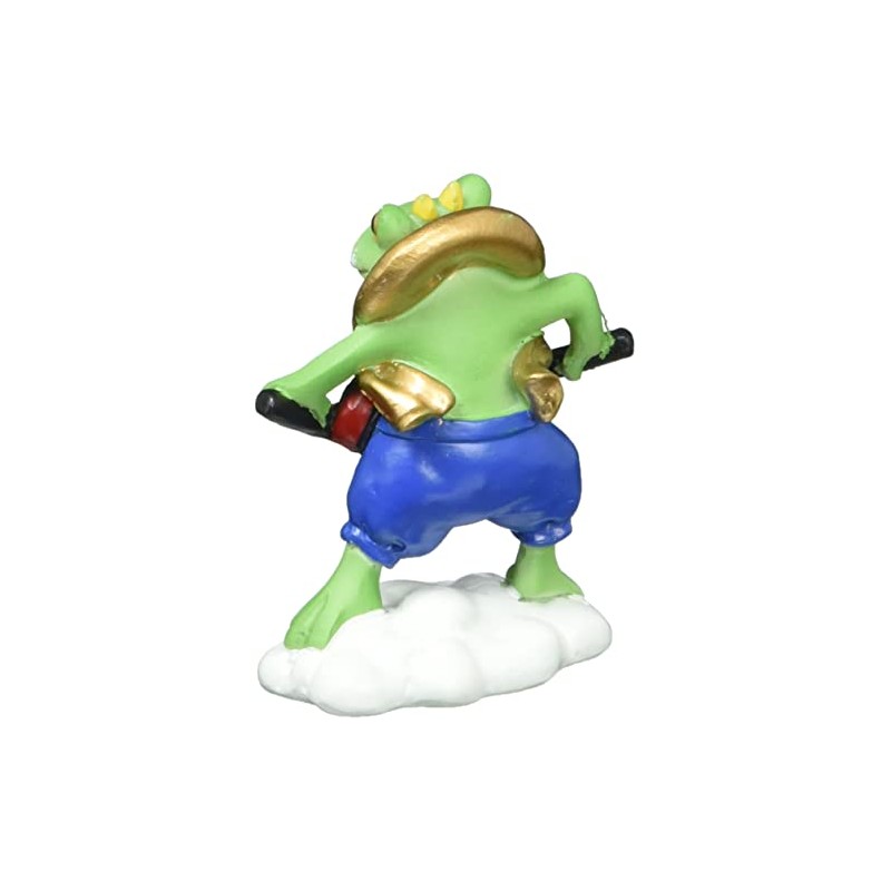 Daikai Copeau Frog Figurine Cute Interior Decoration Thunder God Taro,