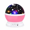 Rotating Starry Sky Night Light Projector, Moon and Star Ceiling