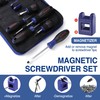 WORKPRO 10-Piece Magnetic Screwdriver Set with Pouch, Phillips, Slotted, Flat
