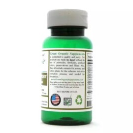 Green Organic Supplements' Memory Support, Non-GMO, Vegan, Gluten-Free Dietary S
