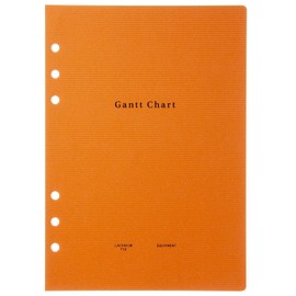 Laconic LGF25-45 Notebook Refill A5 Gantt Chart Date Free Style Notebook