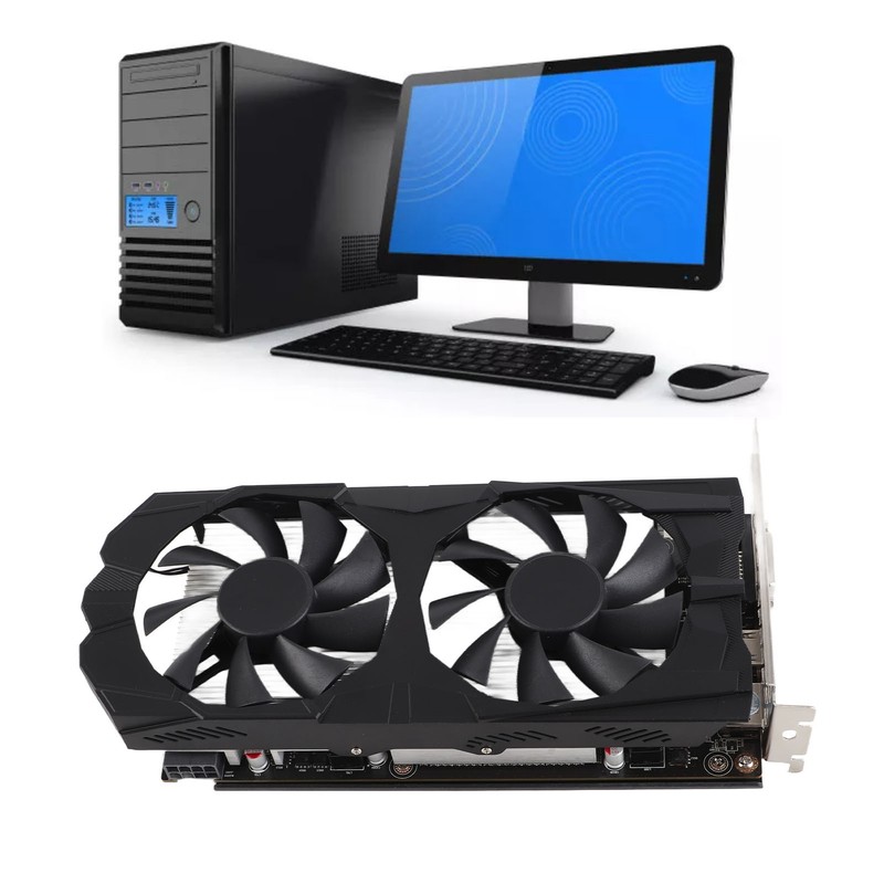 RX580 Gaming Graphics Card 8G DDR5 256BIT HD Multimedia Interface