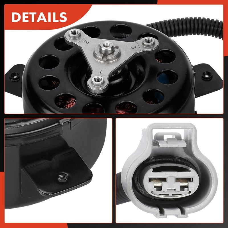 A-Premium Radiator Fan Motor Compatible with Hyundai Sonata 2011-2013 2.4L