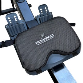 ROWPRO Memory Foam Rowing Machine Seat Cushion - Comfortable Seat Pad for Concept 2 - Ergonomic Concept 2 Rower Seat Cushion for Enhanced Support and Stability