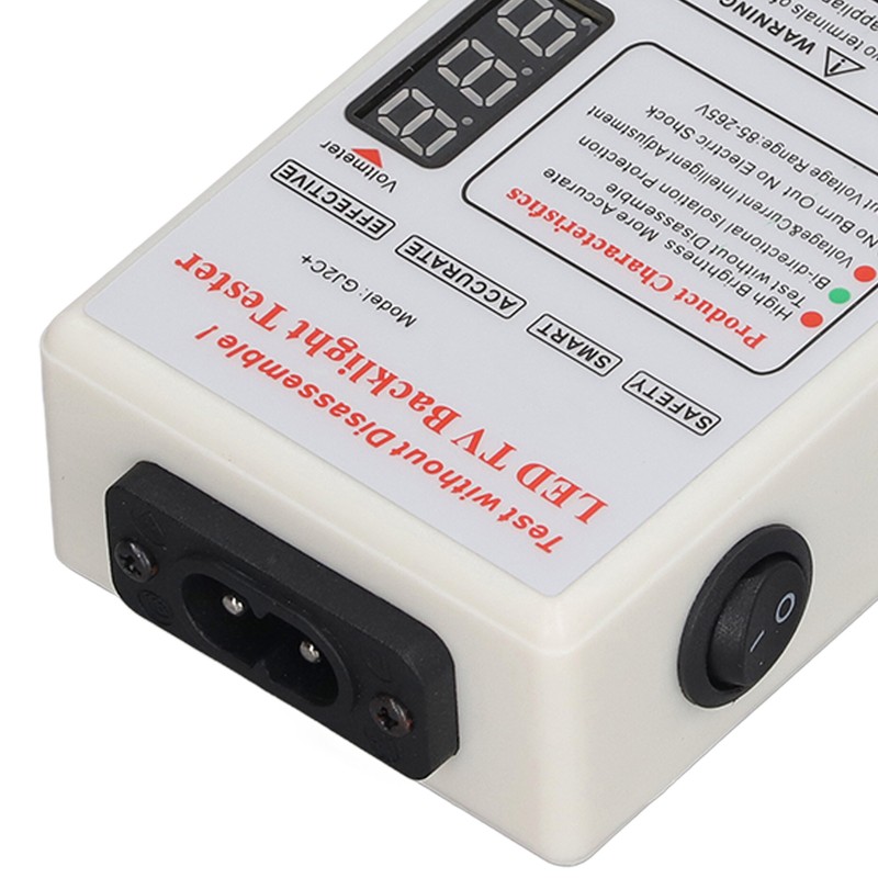 LED Light Tester Free Screen Removal Soft Start Portable TV