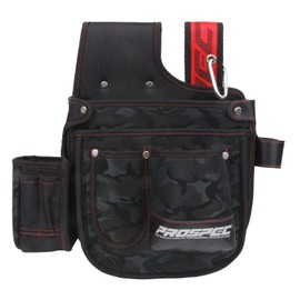 SK11 PRO-RD15 Nail Pouch with Holder, 0.2 inches (5 mm) Thick, Soft EVA Foam, Camouflage Black