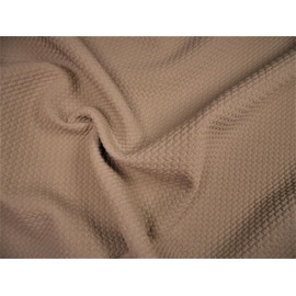 Bullet Textured Liverpool Fabric 4 Way Stretch Taupe X33