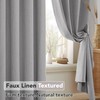 Deconovo 100% Blackout Curtains for Living Room, Double-Side Room Darkening