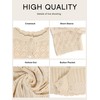 ECOWISH Summer Crochet Cardigans for Women: 2025 Lightweight Short Sleeve