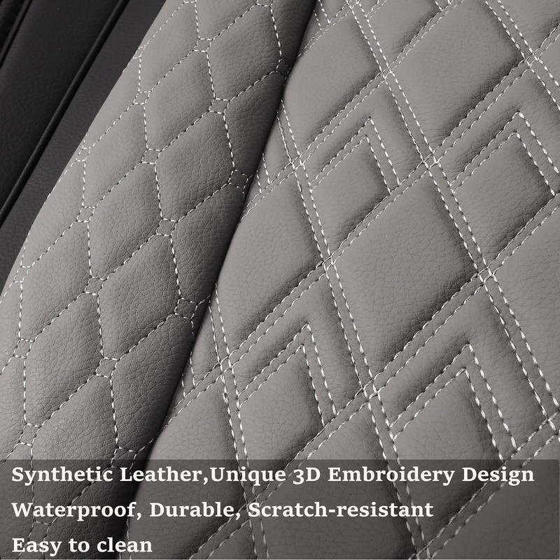 JOJOBAY Car Seat Covers for Dodge Ram 2 Pcs Front,Fit