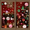 WALPLUS Christmas Window Stickers Clings Xmas Decoration Sale Clearance Reusable
