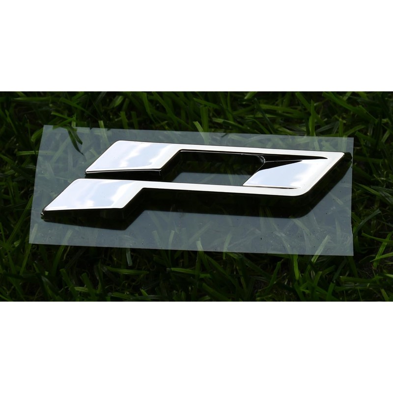 1Pc New P Emblem Car Badge Decal Sticker Replacement for