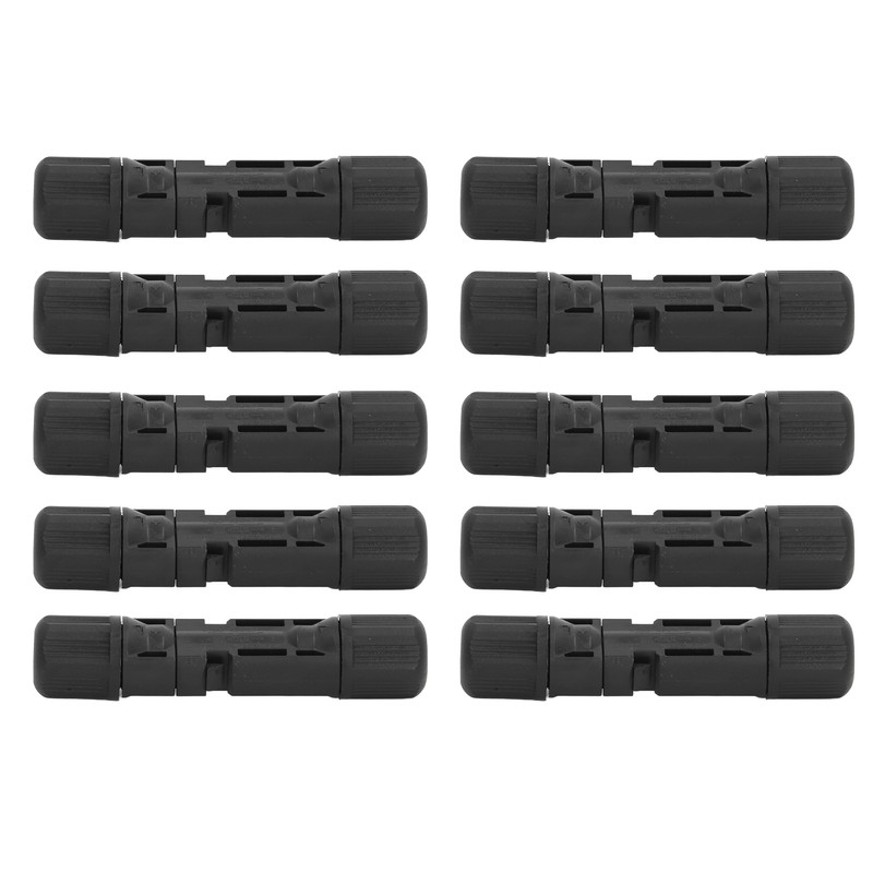 10 Sets Solar Panel Connector IP67 Waterproof Photovoltaic Cable Male