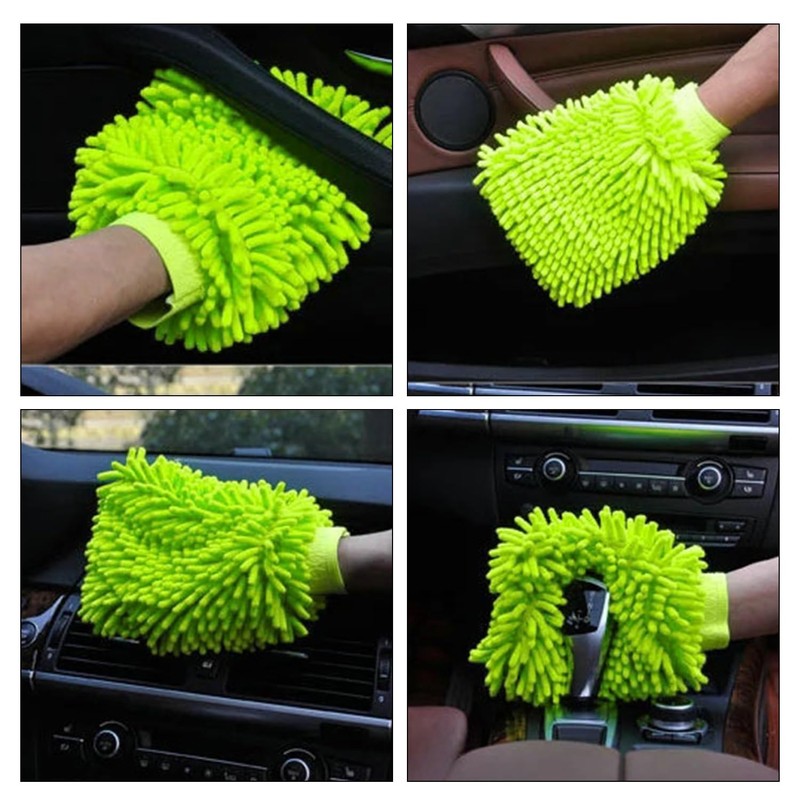 4 pieces coral bearing cleaning, washing tools for car care,