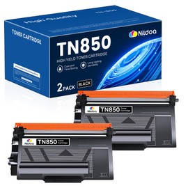 TN850 TN-850 Toner Cartridge Black Replacement for Brother TN-850 TN850 HL-L6200DW HL-L5200DW MFC-L5850DW MFC-L6800DW Printer Ink, TN8502PK High Yield