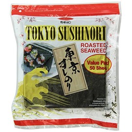 Shirako Tokyo Sushi Nori, 50 Count