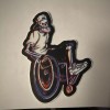 Unbranded Cool Wheelchair Disabled Logo Dude Decal Stickers & Button
