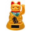 M.V. Trading Japanese Maneki Neko Fortune Cat Lucky Cat Gold