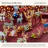MACKENZIE-CHILDS Patience Brewster Dash Away Sitting Dasher Reindeer Figure