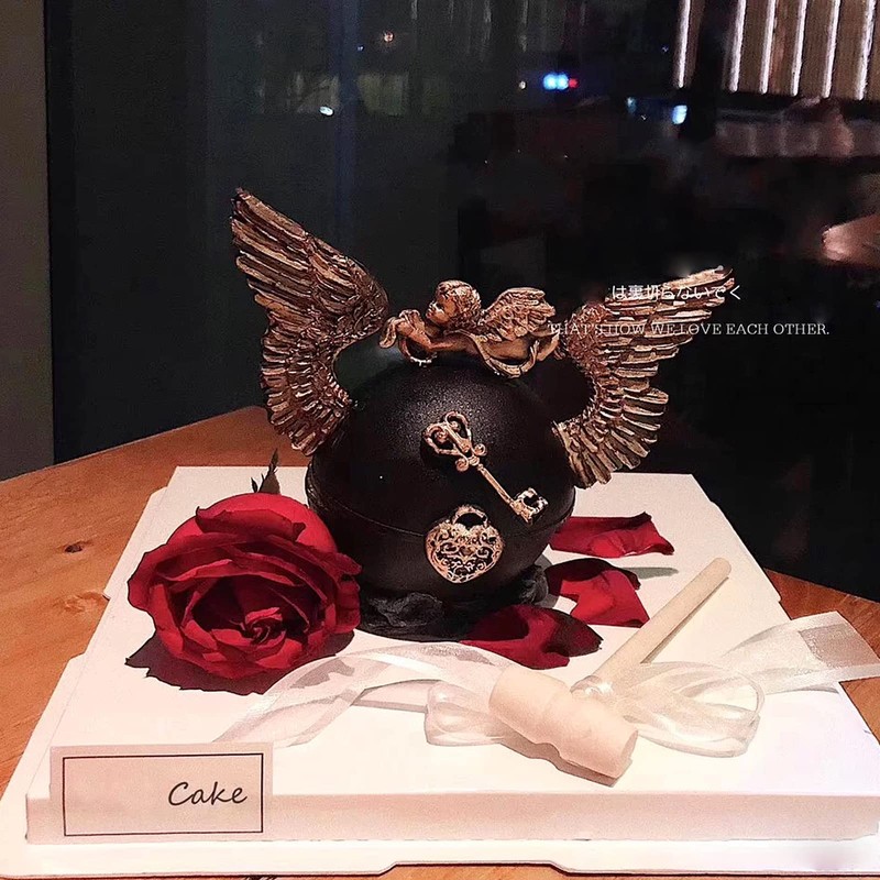 key lock fondant mold