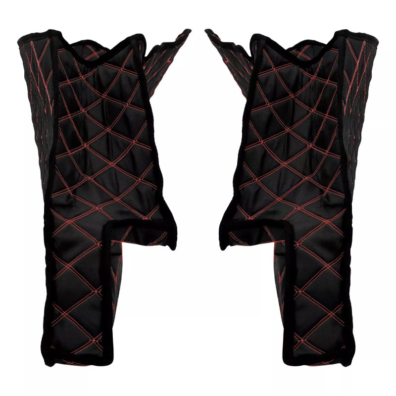 HDBUBALUS 5" Saddlebag Red Line Stretched Bag Inserts For Harley