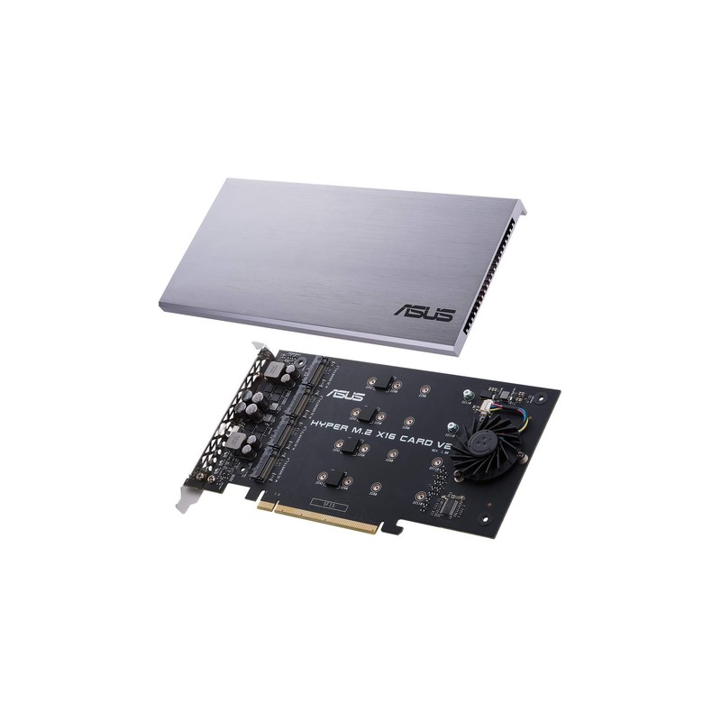 ASUS Hyper M.2 X16 PCIe 3.0 X4 Expansion Card V2