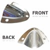 Marine Boat Wire Cable Hole Fan Cover Shell Vent Stainless