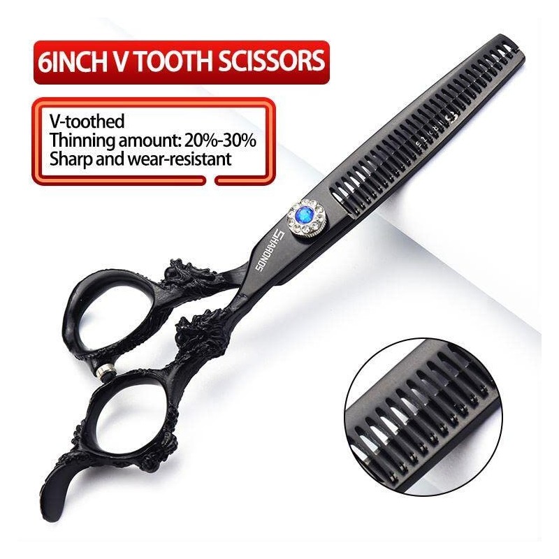 Professional Hairdressing Scissors Barber Scissors Hair Cutting 6/7 Inch High