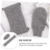 Voarge Back Scrubber, Back Brush Shower with Exfoliating Gloves, Bamboo