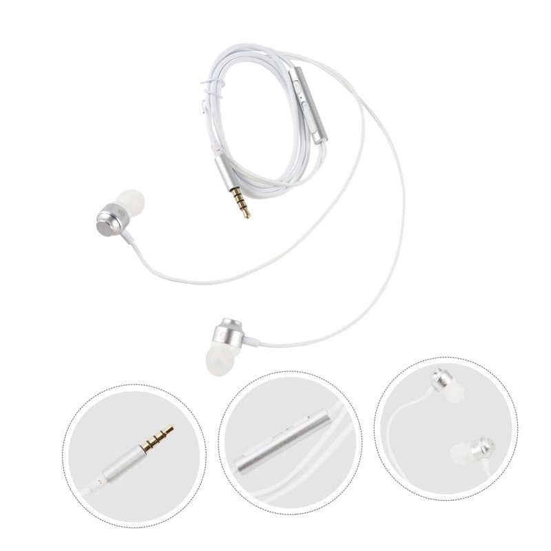 KOMBIUDA Earphones with Jack Ergonomic in Ear Design Compatibility for