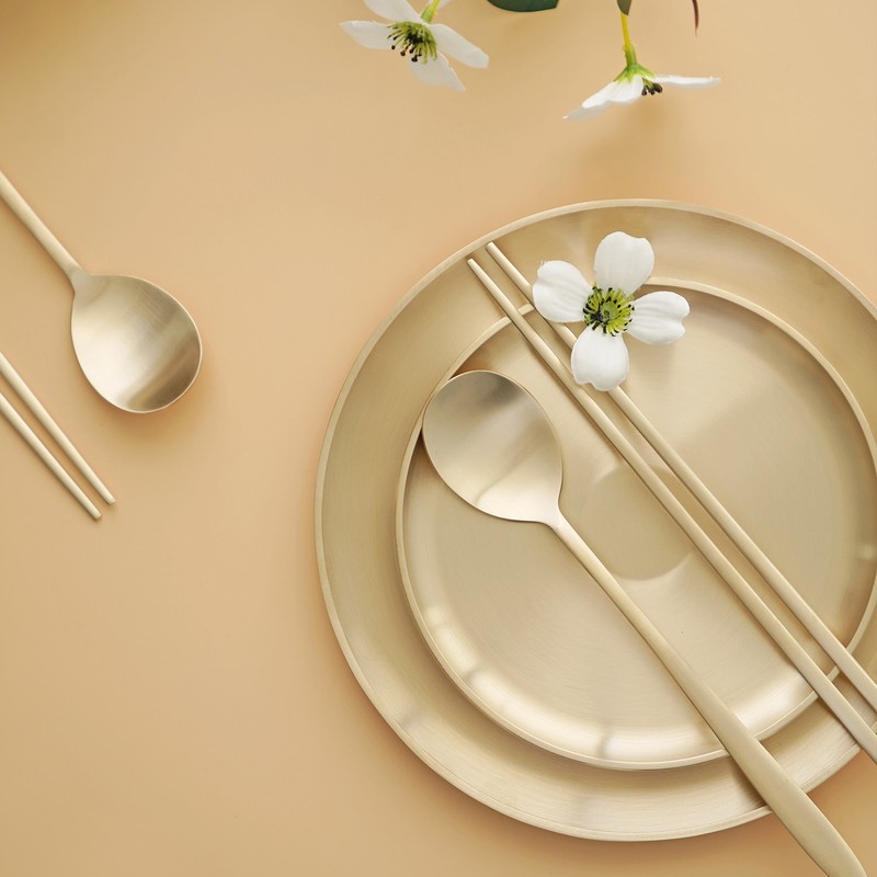 Notdam Bangjja Yugi Organic Spoon for 1 person / 놋담