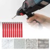 10Pcs Diamond Drill Bit Flat Tooth Ceramic Tile Marble Hole