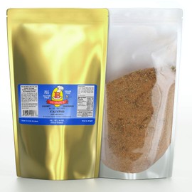 Bensons - Calypso Jamaican/Caribbean Style Hot and Spicy Seasoning - Salt-Free, Sugar-Free, Gluten-Free, No MSG, No Preservatives, No Potassium Chloride-17 Herbs, Spices, Vegetables Seasoning Blend